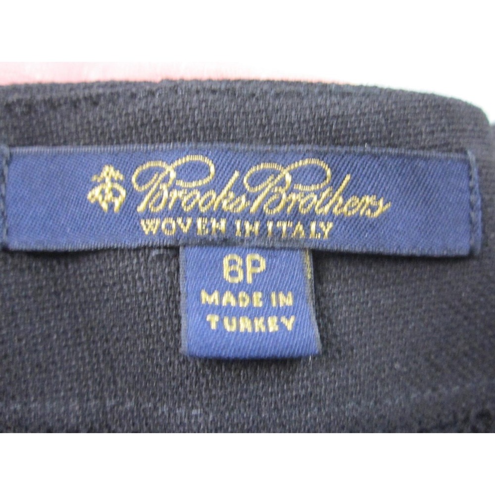 Brooks Brothers Pencil Skirt Womens 6P Black Woven Italy Career Professional - Picture 8 of 10